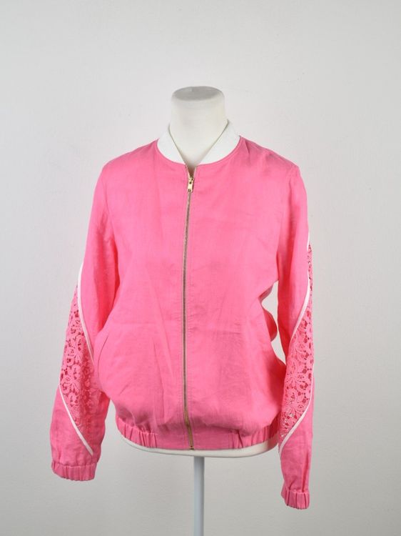 Escada Sommerjacke Gr.34, 100% Leinen, neuwertig, pink - 1