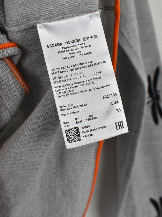 Escada Sport Cardigan, wie neu, Gr.XS, 100% Schurwolle - Strickjacke - 2ND STORY