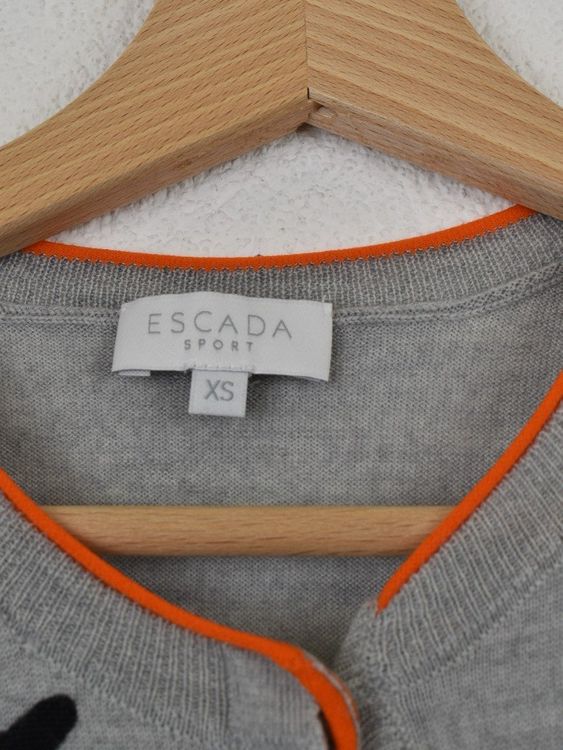 Escada Sport Cardigan, wie neu, Gr.XS, 100% Schurwolle - Strickjacke - 2ND STORY