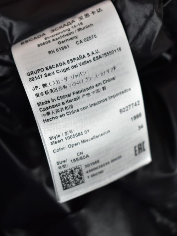 Escada Sport Daunenjacke, neuwertig, Gr.34 - Jacke - 2ND STORY