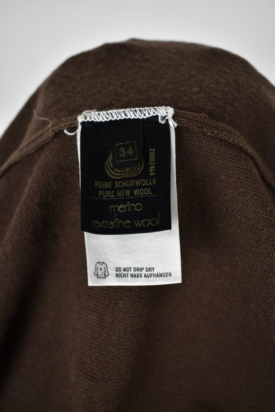 Escada Strickpullover Gr.34 braun - 3