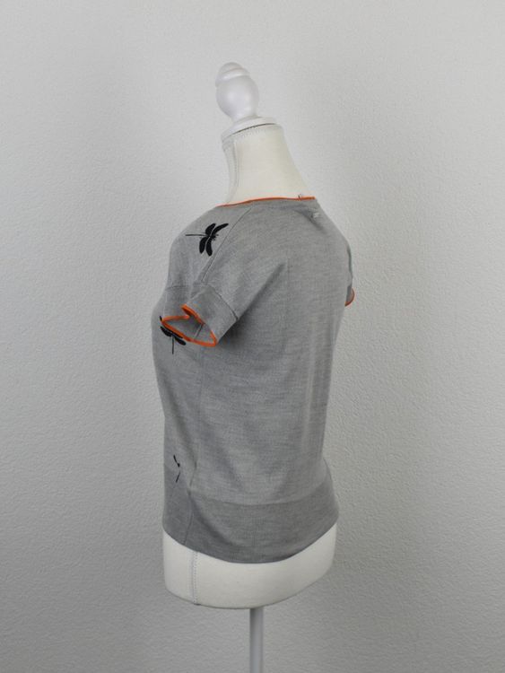 Escada Strickshirt, neuwertig, Gr.XS, 100% Schurwolle - Pullover - 2ND STORY