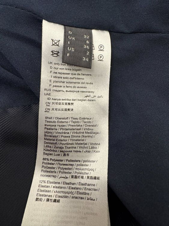 Esprit Blazer, Gr.32/34, dunkelblau, Wildlederoptik
