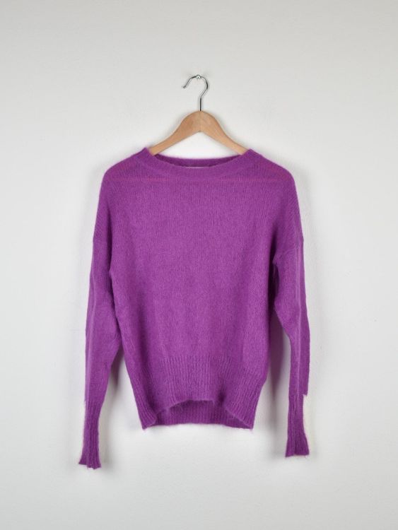 Essentiel Antwerp Pullover, Gr.XS/S, mit Mohair & Wolle