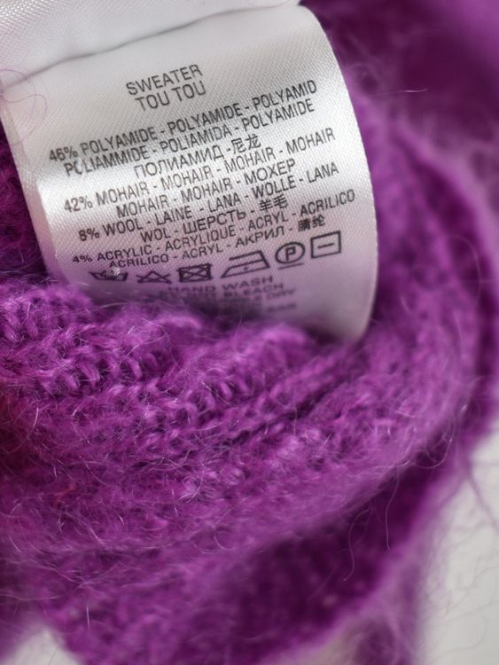 Essentiel Antwerp Pullover, Gr.XS/S, mit Mohair & Wolle - 2ND STORY