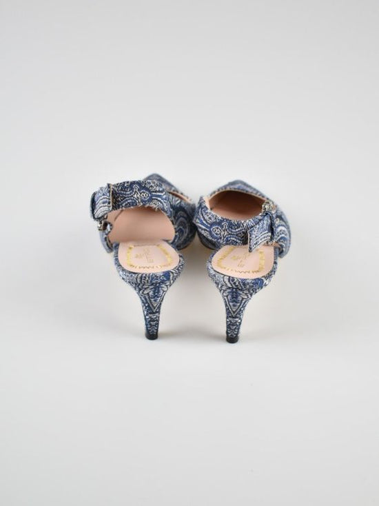 Etro Slingback Pumps Gr.39, neuwertig