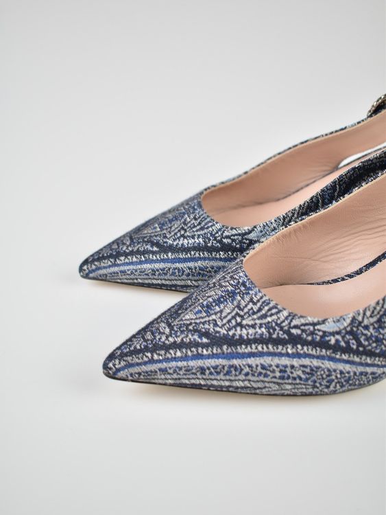 Etro Slingback Pumps Gr.39, neuwertig