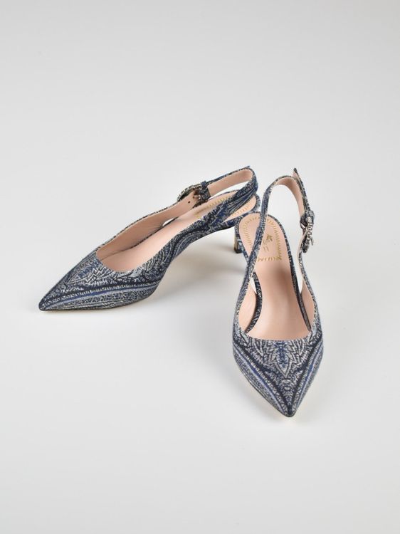 Etro Slingback Pumps Gr.39, neuwertig