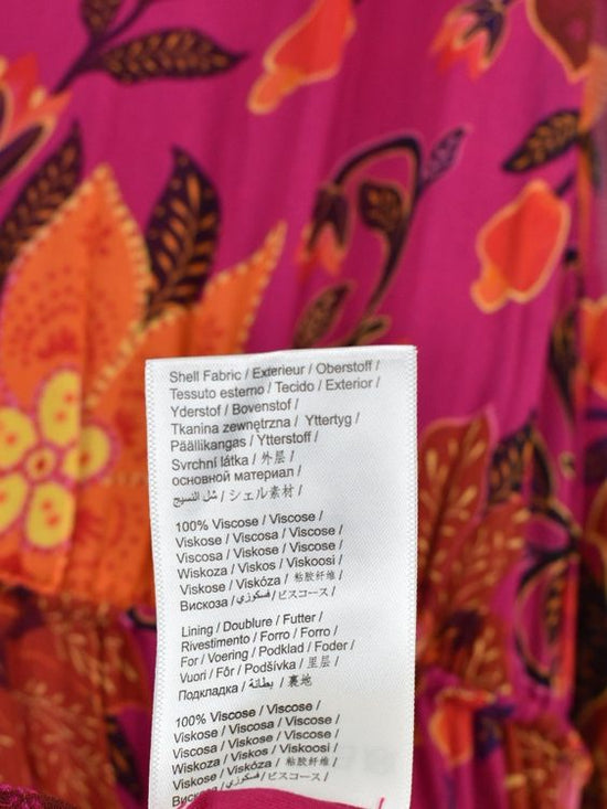 Farm Rio Tropical Tapestry Chiffon Minikleid, Gr.L, Viskose - Kleid - 2ND STORY