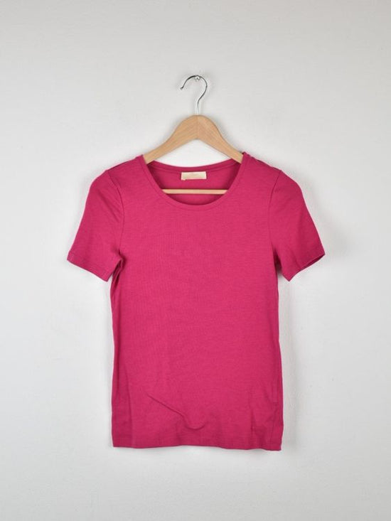 Fogal, feiner Kurzarm Pullover Gr.S Baumwolle/Kaschmir