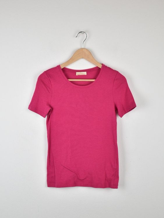 Fogal, feiner Kurzarm Pullover Gr.S Baumwolle/Kaschmir
