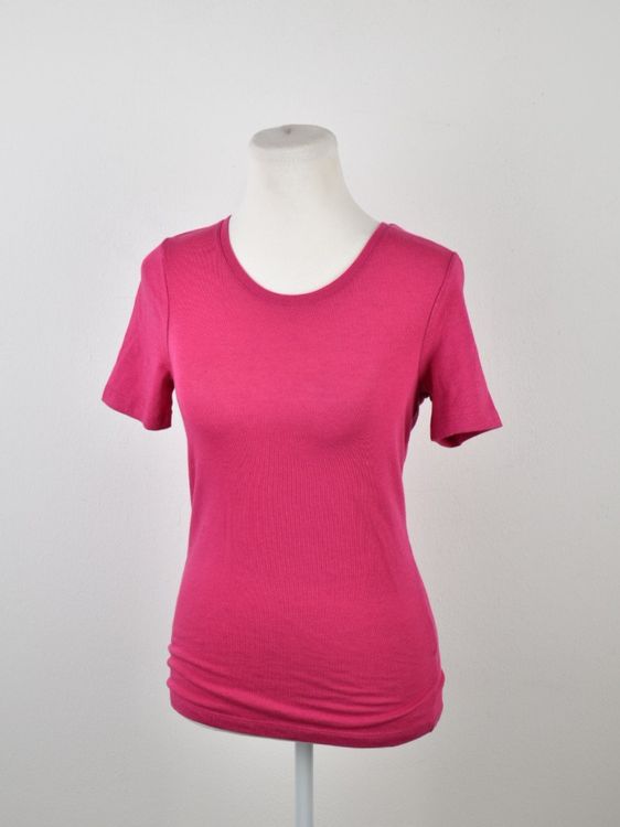 Fogal, feiner Kurzarm Pullover Gr.S Baumwolle/Kaschmir