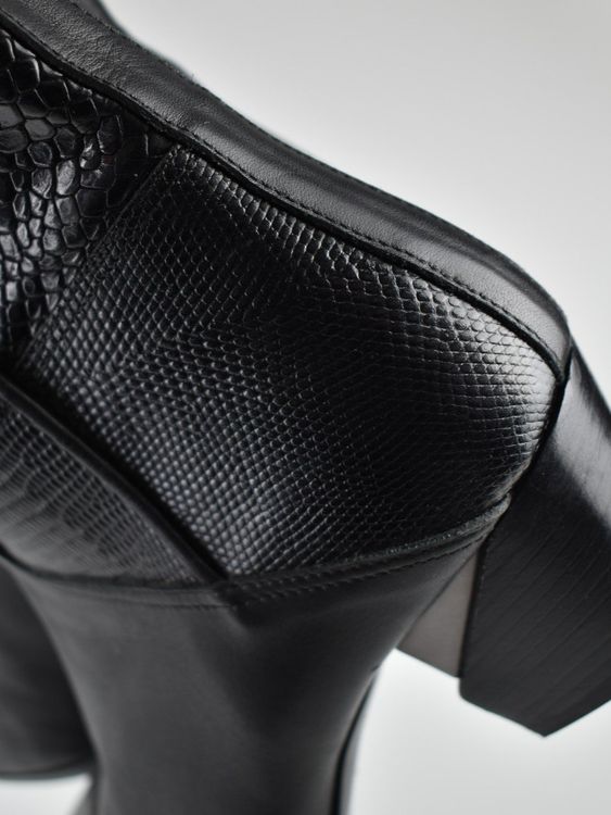 Franco Russo Stiefeletten Gr.38, Leder - 2ND STORY