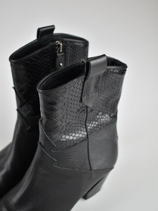 Franco Russo Stiefeletten Gr.38, Leder - 2ND STORY