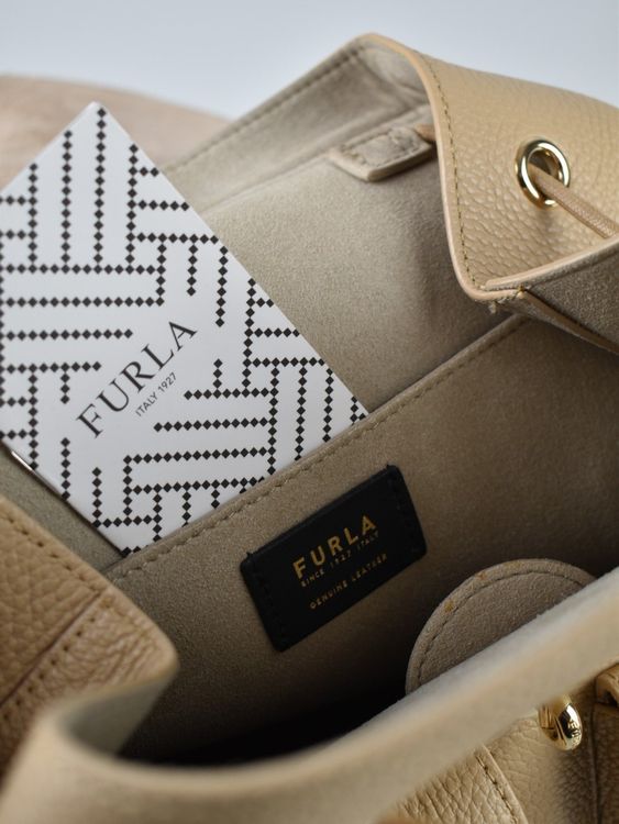 Furla Net Rucksack, Leder, neuwertig - Rucksack - 2ND STORY