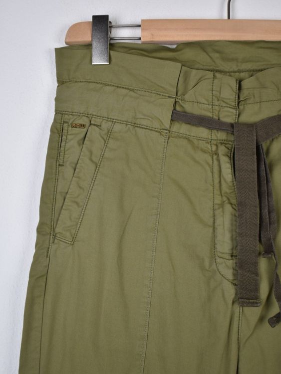 G-Star Stoffhose Gr.28, ungetragen, Baumwolle, olivgrün