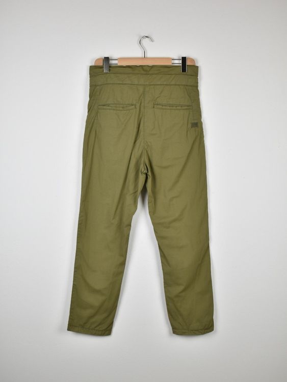 G-Star Stoffhose Gr.28, ungetragen, Baumwolle, olivgrün