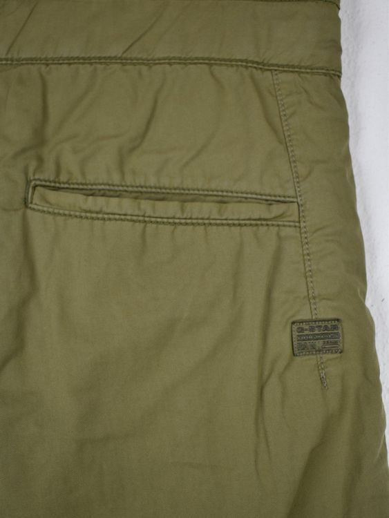 G-Star Stoffhose Gr.28, ungetragen, Baumwolle, olivgrün