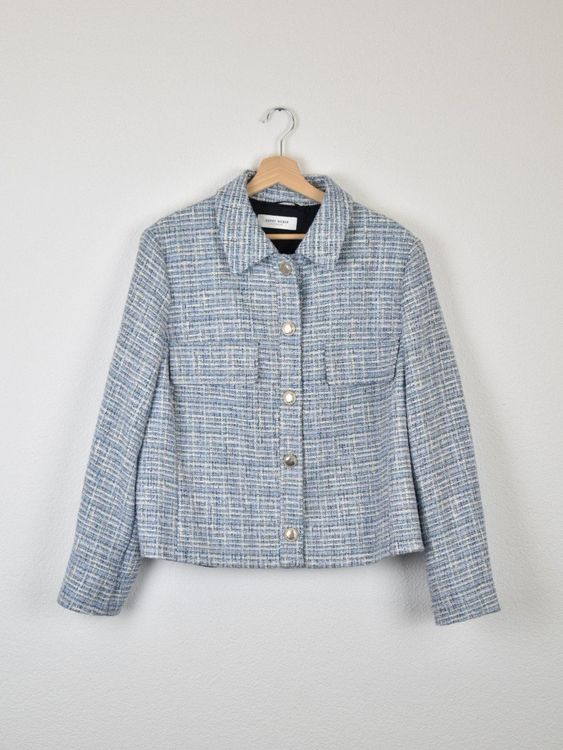 Gerry Weber Blazer, Bouclé Optik, blau, Gr.46 - Blazer - 2ND STORY