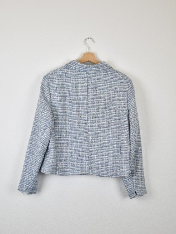 Gerry Weber Blazer, Bouclé Optik, blau, Gr.46 - Blazer - 2ND STORY