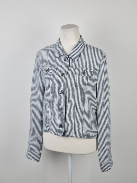 Gerry Weber kurze Leinenjacke Gr.36, neuwertig