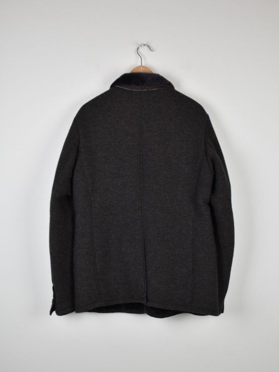 Gimo's Winterjacke Gr.54, mit Leder & Lammfell, neuwertig