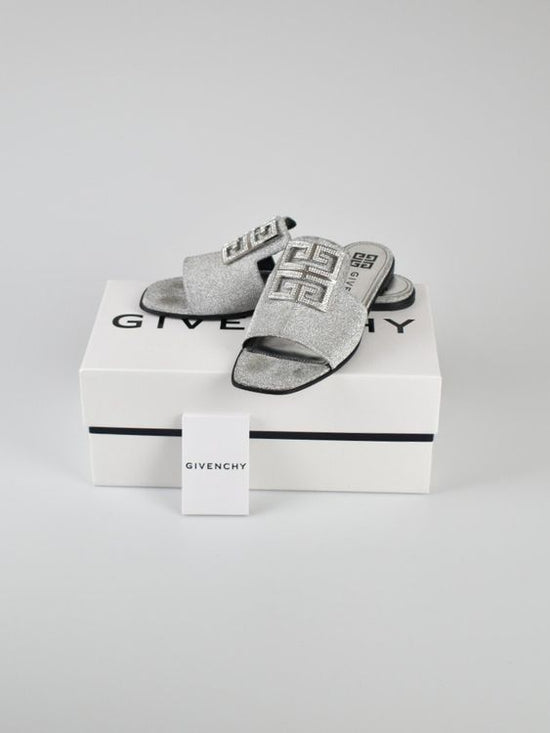 Givenchy Sandalen Gr.40, neuwertig, Glitzer