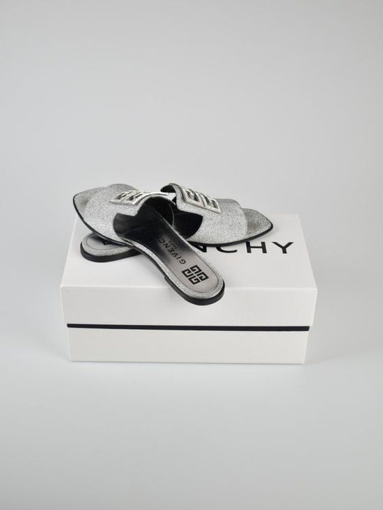 Givenchy Sandalen Gr.40, neuwertig, Glitzer