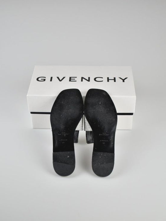 Givenchy Sandalen Gr.40, neuwertig, Glitzer