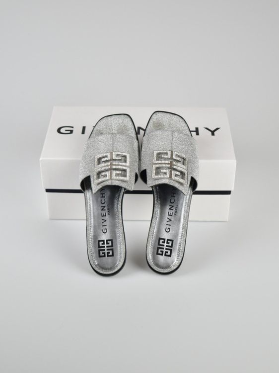 Givenchy Sandalen Gr.40, neuwertig, Glitzer