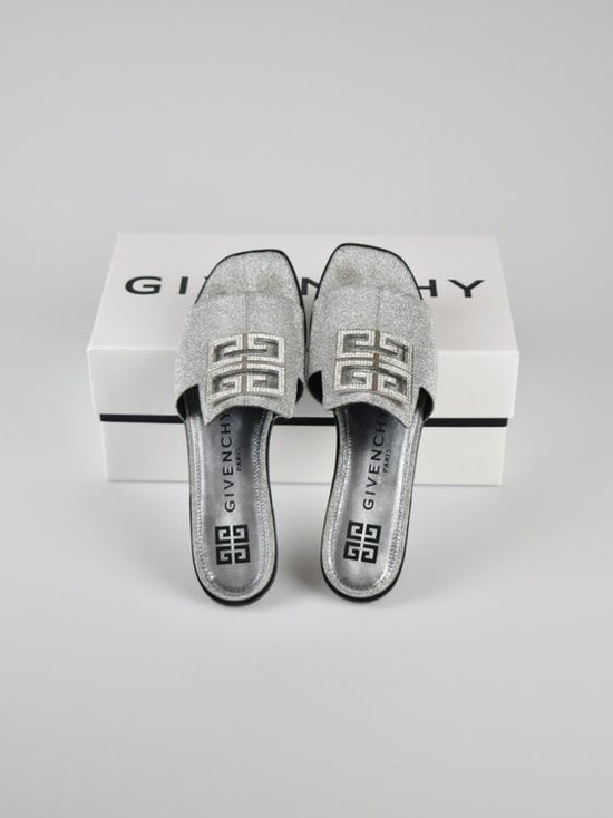 Givenchy Sandalen Gr.40, neuwertig, Glitzer