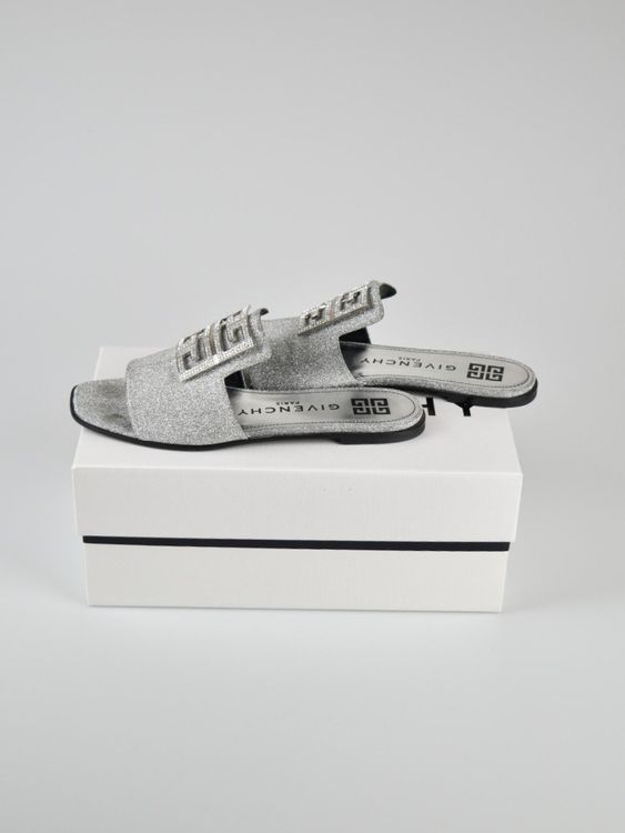 Givenchy Sandalen Gr.40, neuwertig, Glitzer