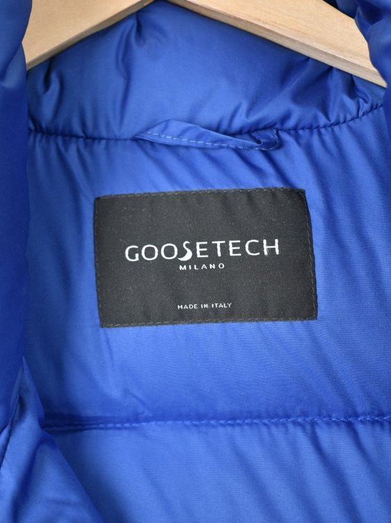Goose Tech Daunen Gilet Gr.S, blaue Daunen, neuwertig - Gilet - 2ND STORY