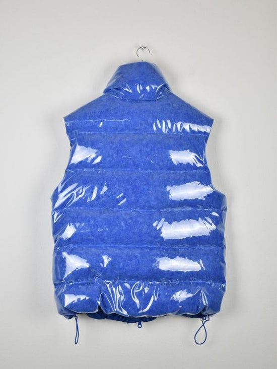 Goose Tech Daunen Gilet Gr.S, blaue Daunen, neuwertig - Gilet - 2ND STORY