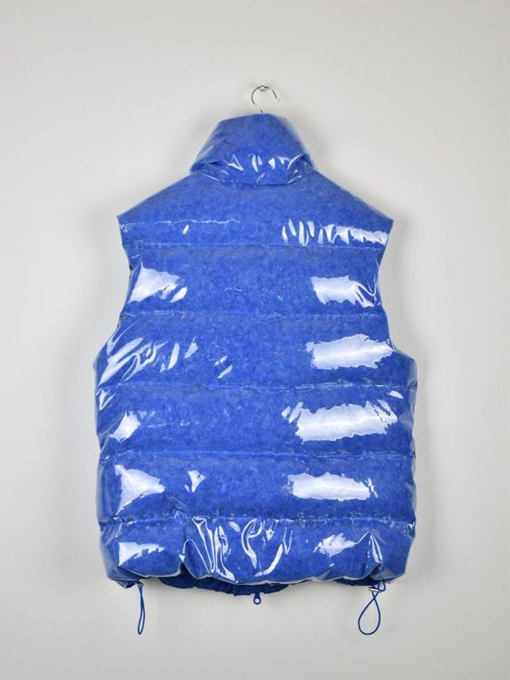 Goose Tech Daunen Gilet Gr.S, blaue Daunen, neuwertig - Gilet - 2ND STORY