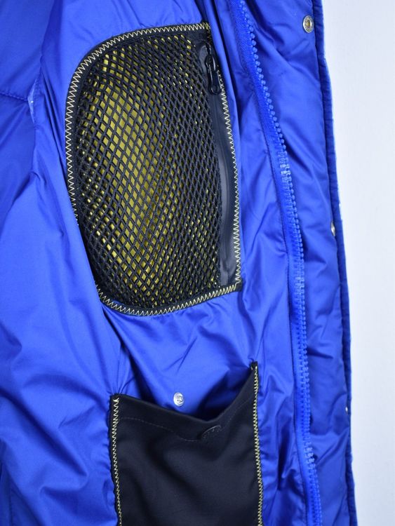 Goose Tech Daunen Gilet Gr.S, blaue Daunen, neuwertig - Gilet - 2ND STORY