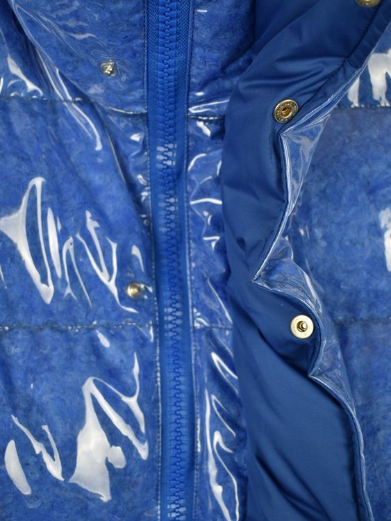Goose Tech Daunen Gilet Gr.S, blaue Daunen, neuwertig - Gilet - 2ND STORY
