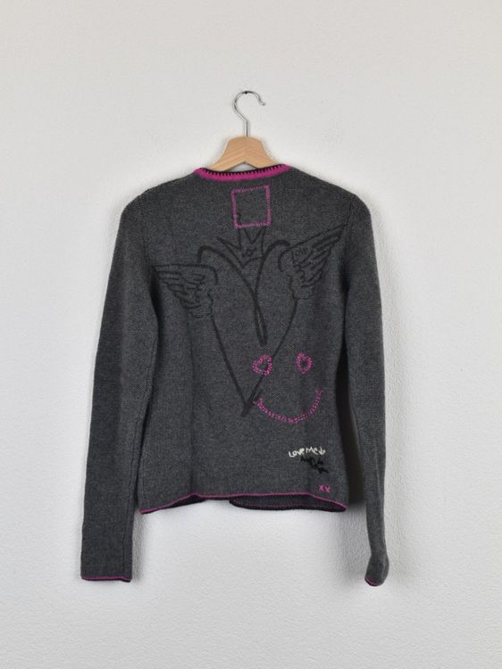 Grace Strickjacke, Gr.S, Merinowolle & Kaschmir - Strickjacke - 2ND STORY