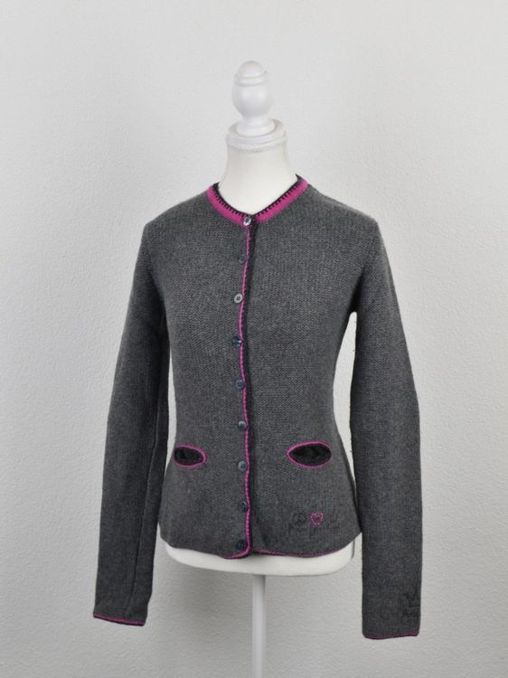 Grace Strickjacke, Gr.S, Merinowolle & Kaschmir - Strickjacke - 2ND STORY