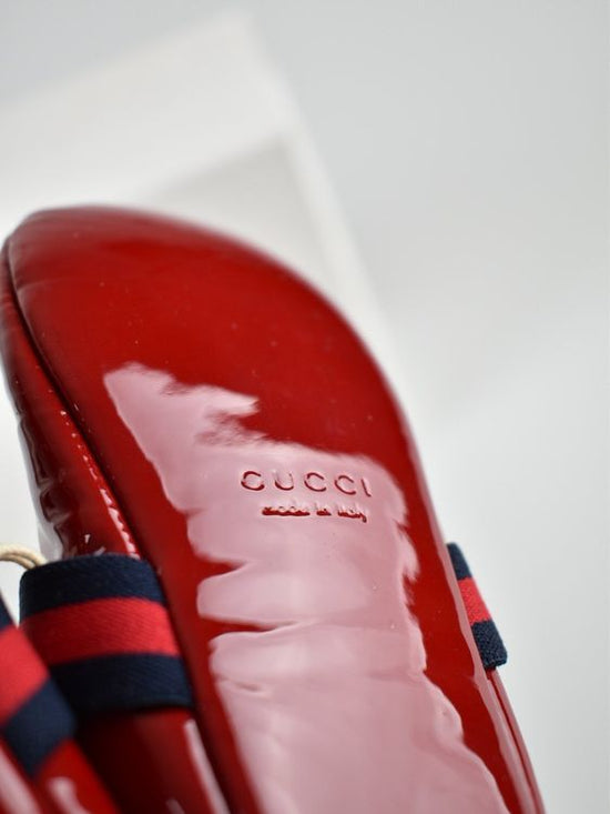 Gucci Babyschuhe / Ballerina Gr.17, Lackleder, unbenutzt - 2ND STORY