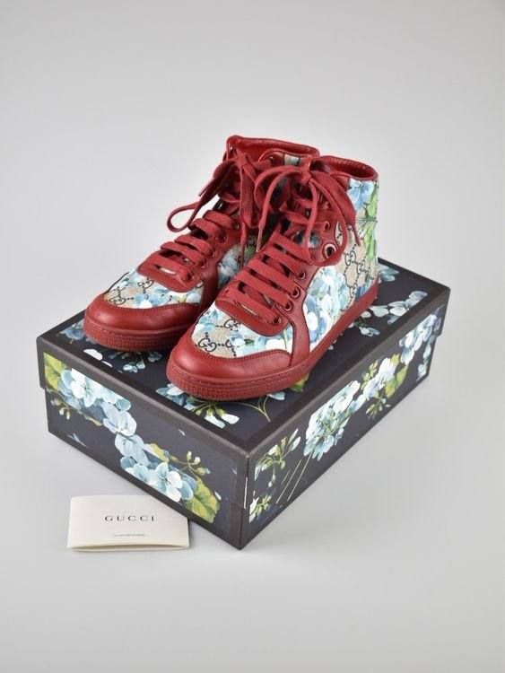 Gucci Coda Bloom High Top Sneaker Gr.38 - Sneaker - 2ND STORY