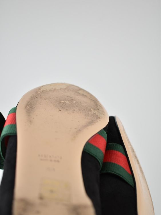 Gucci Sylvie Ballerina, schwarz, Gr.39 - Ballerina - 2ND STORY