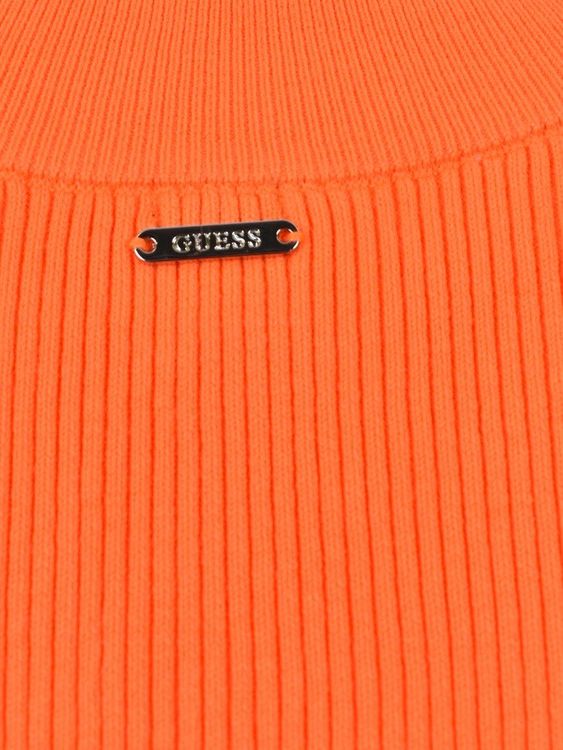 Guess Rippstrick Pullover, neon orange, Gr.S, neuwertig