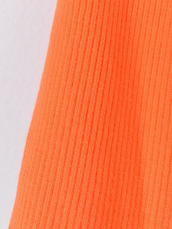 Guess Rippstrick Pullover, neon orange, Gr.S, neuwertig