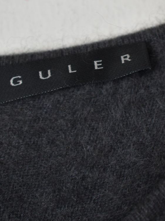 Guler Zürich Poncho, grau, 100% Kaschmir, neuwertig - Poncho - 2ND STORY