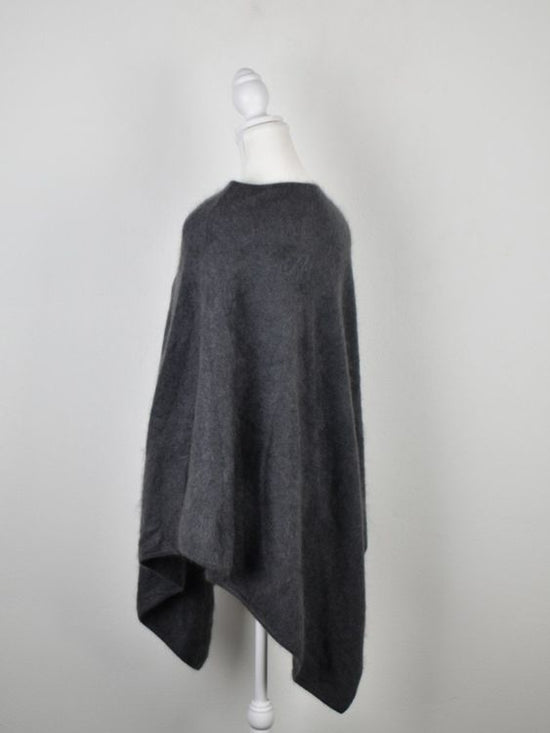 Guler Zürich Poncho, grau, 100% Kaschmir, neuwertig - Poncho - 2ND STORY