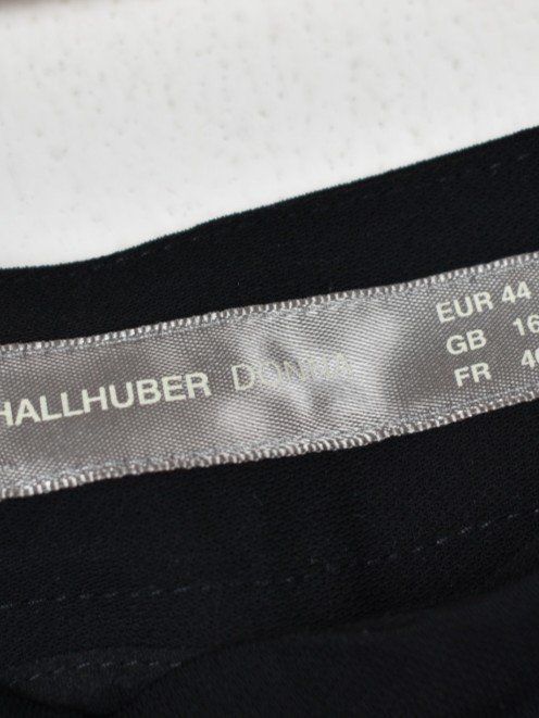 Hallhuber Donna Stoffhose, weites Bein, Gr.44 - Hose - 2ND STORY