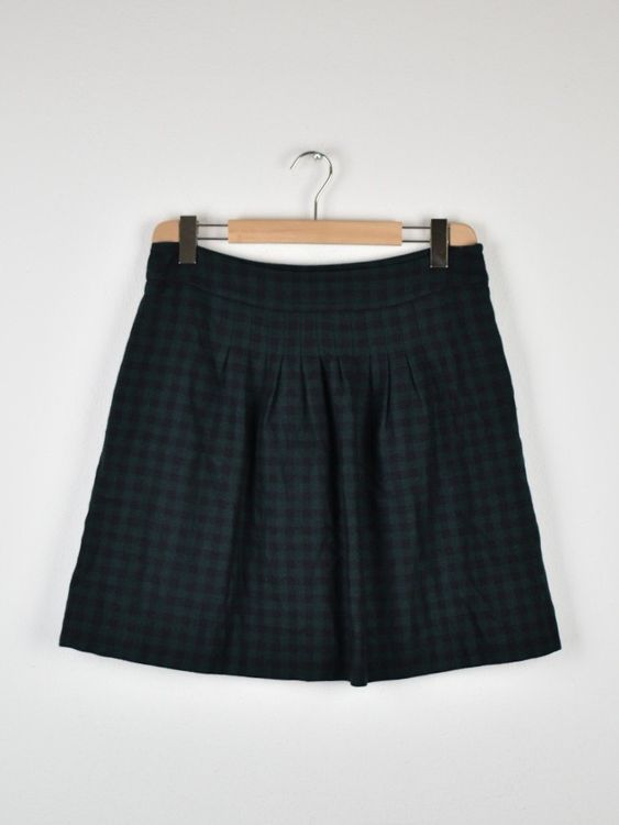 Hallhuber Rock, Gr.42, 35% Wolle, neuwertig - 2ND STORY