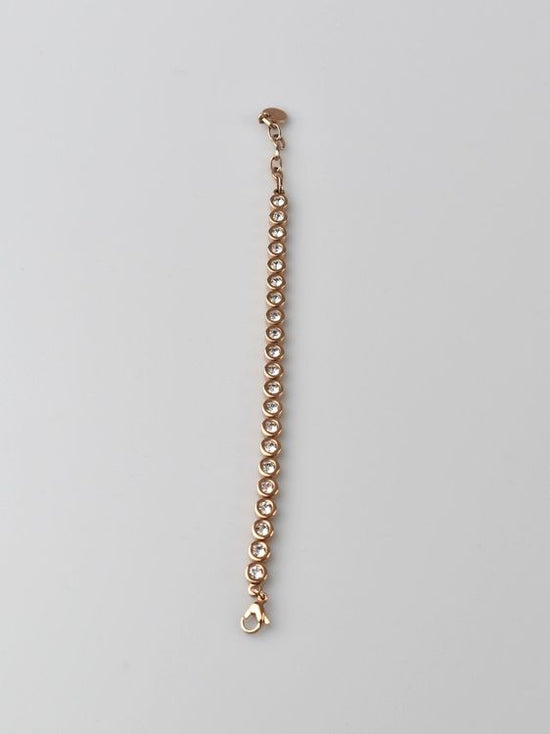 Heideman Armband "Amilla", roségold mit Steinchen, Edelstahl - armband - 2ND STORY