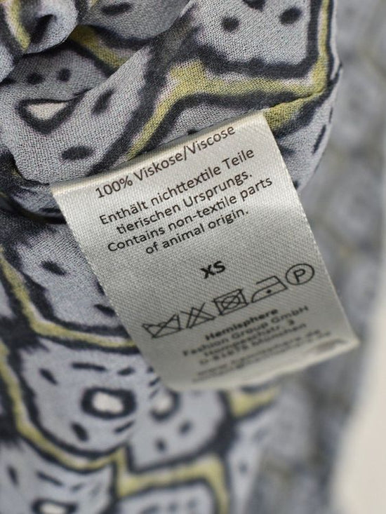 Hemisphere Bluse, 100% Viskose, Gr.XS-S, oversized - Bluse - 2ND STORY